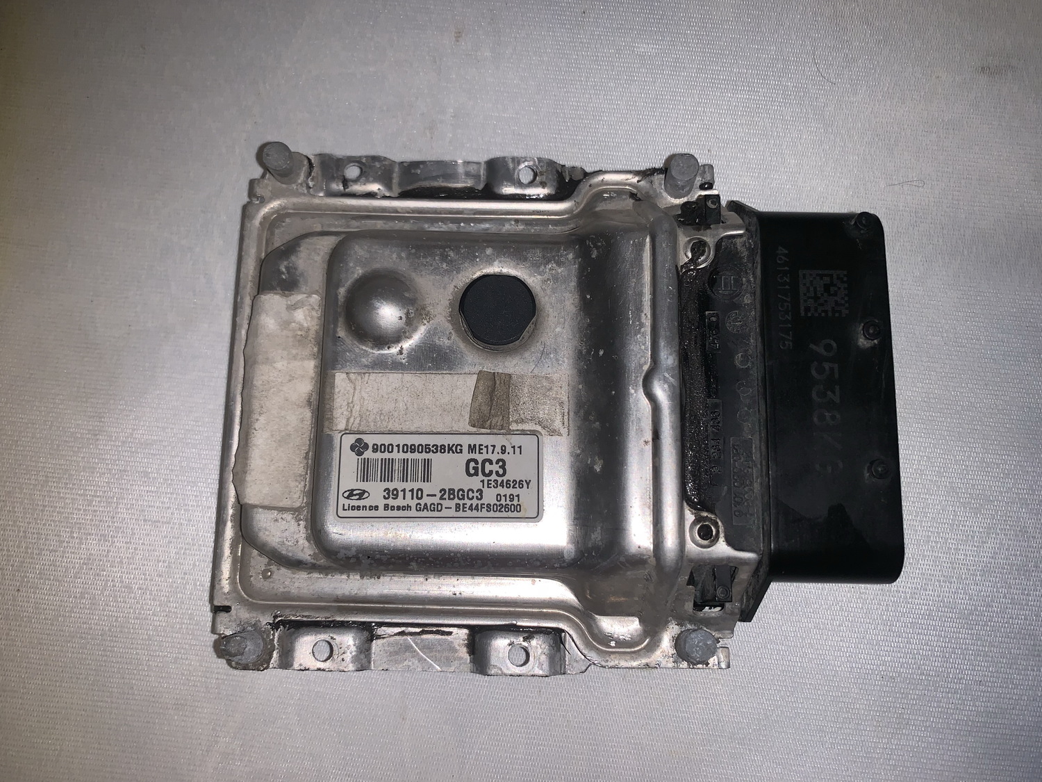 сгорает горит катушка зажигания нет импульса на катушку зажигания 39110-2BGC3 (391102BGC3) 1E34626Y hyundai i30 1.4 2013