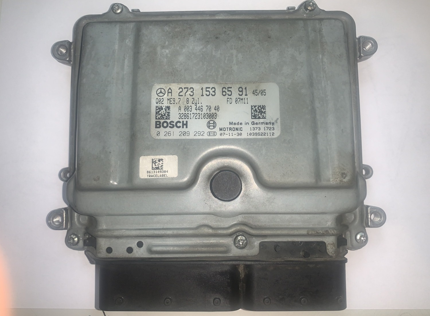 ME9.7 A2731536591 (A 273 153 65 91) Bosch 0261209292 (0 261 209 292) ремонт мерседес 221 W221 mercedes не работает бензонасос на холодную постучал по блоку заводится