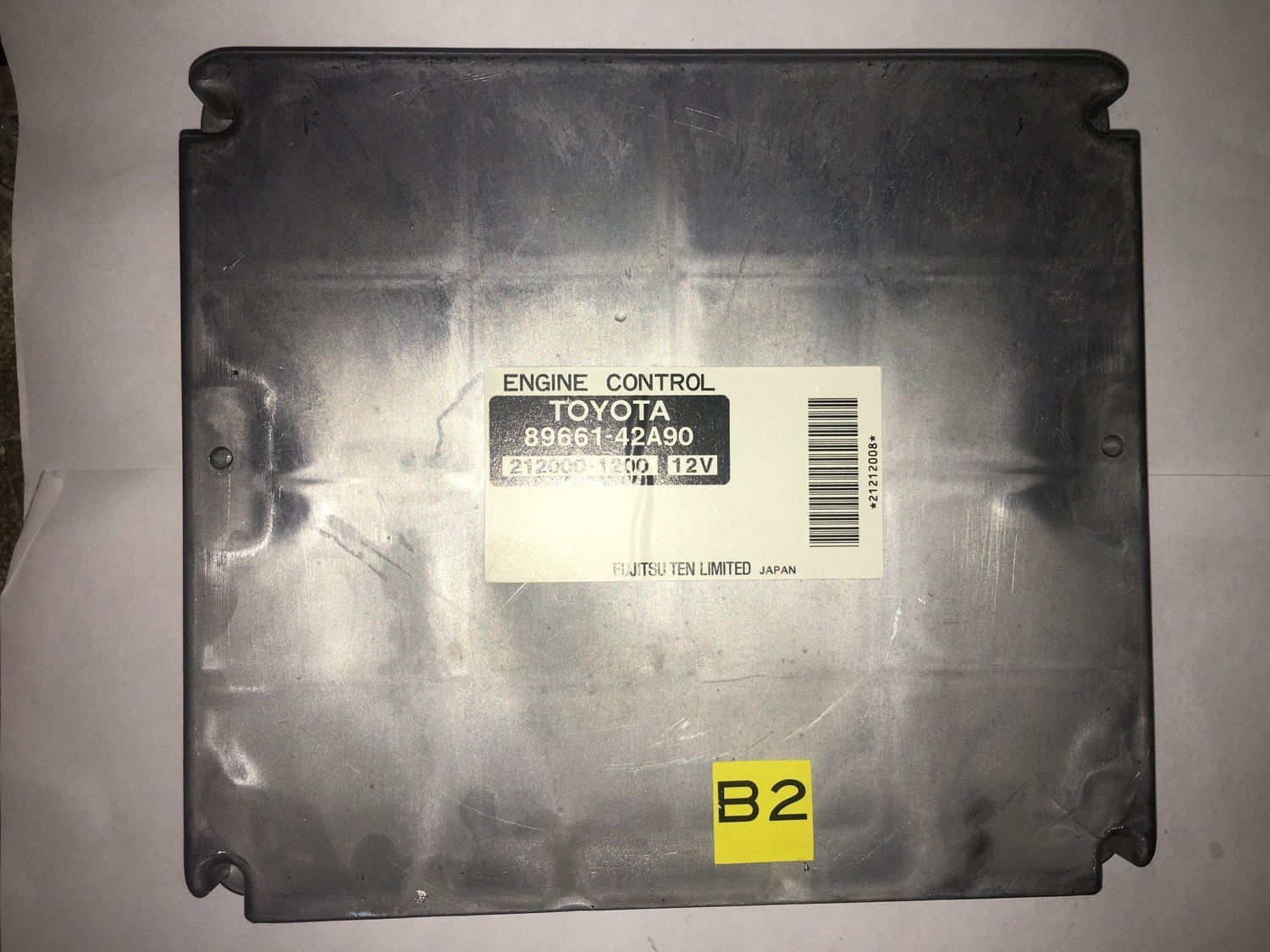 ремонт эбу рав 4 2 89661-42A90 toyota rav 4 ремонт