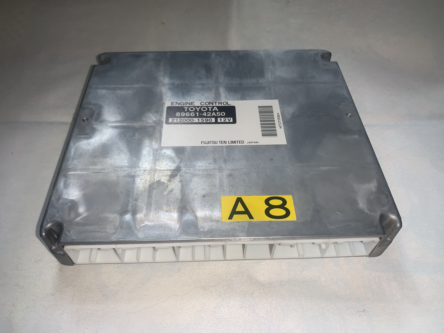 тойота дергается кпп 89661-42A50 (8966142A50) Fujitsu 212000-1590 ремонт эбу рав 4 рестайлинг