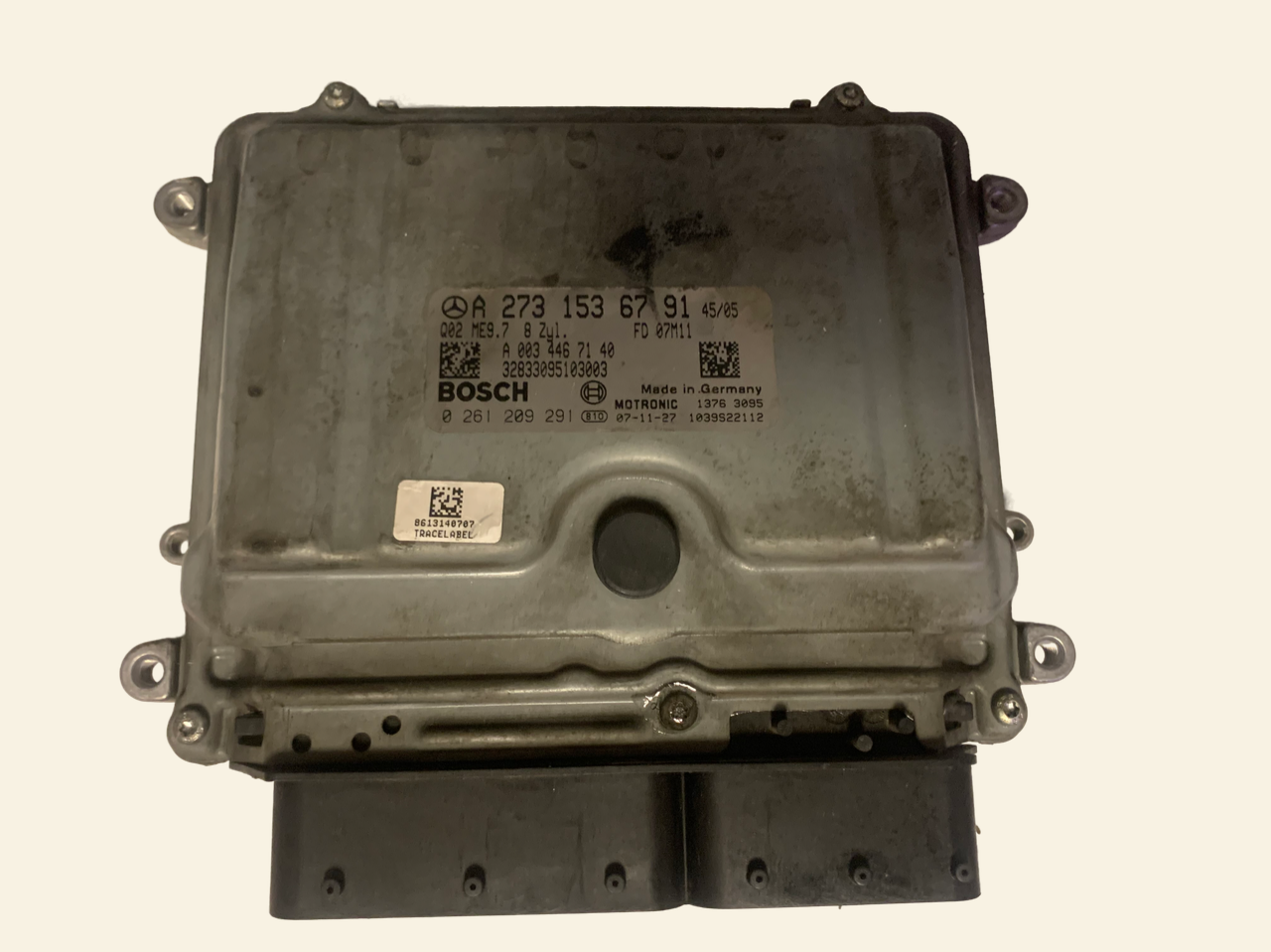 P0300 P0358 P0308 P0335 P2005 ошибка мерседес Mercedes A2731536791 (A 273 153 67 91) ME9.7 A0034467140 (A 003 446 71 40) Bosch 0261209291 (0 261 209 291) ремонт эбу GL x164