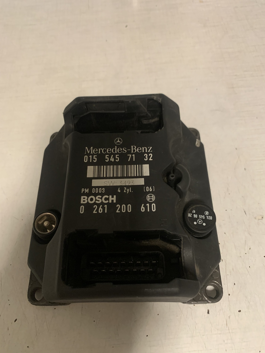 0155457132 (015 545 71 32) Bosch 0261200610 (0 261 200 610) ремонт E200 pms не работают 2 цилиндра