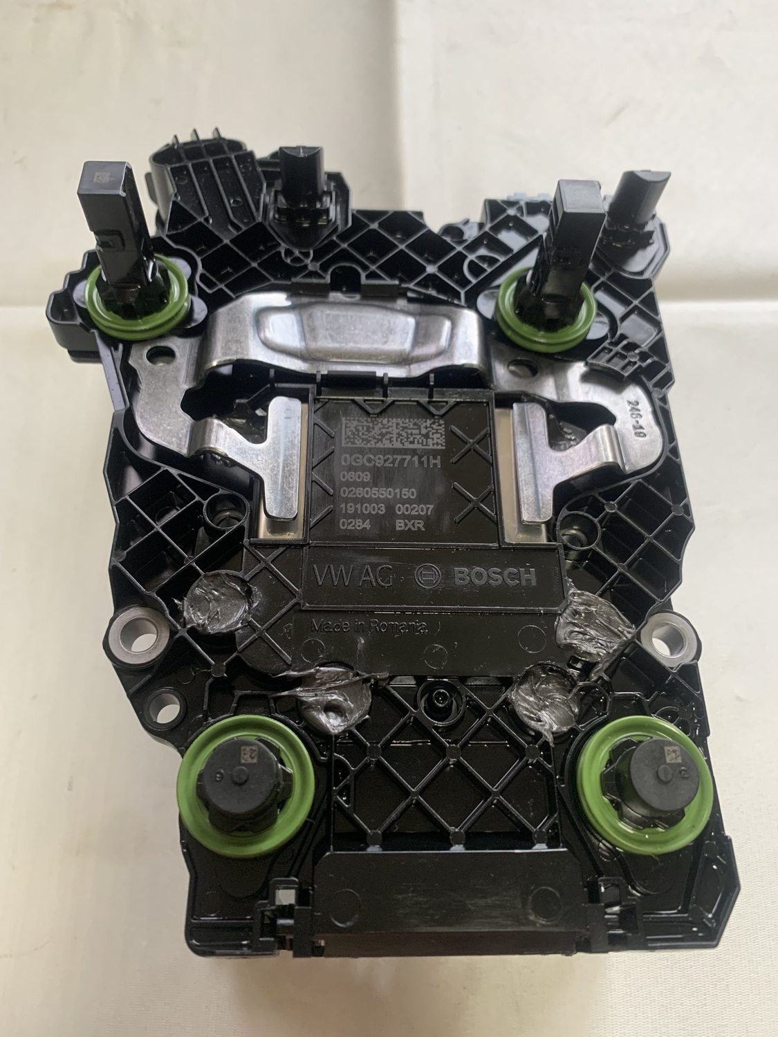 замена датчика давления DQ500 DQ381 0GC927711H 0609 Bosch 0260550150 00207 0284 BXR 1735 P1735 Tiguan