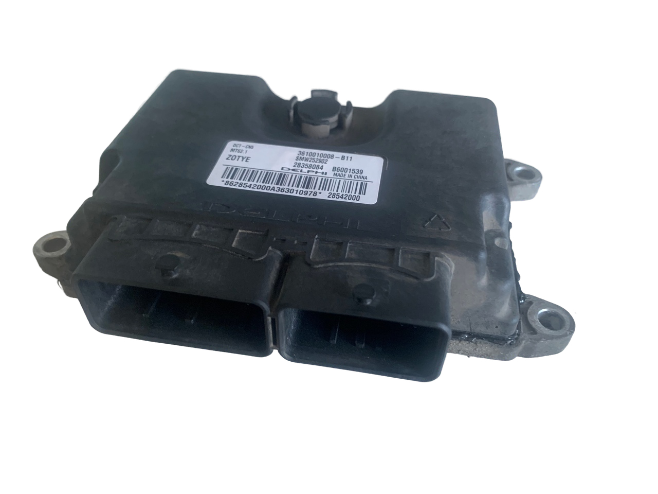 Zotye T600 блок управления двигателем Delphi MT62.1 3610010008-B1 SMW252902 28258084 B6001539