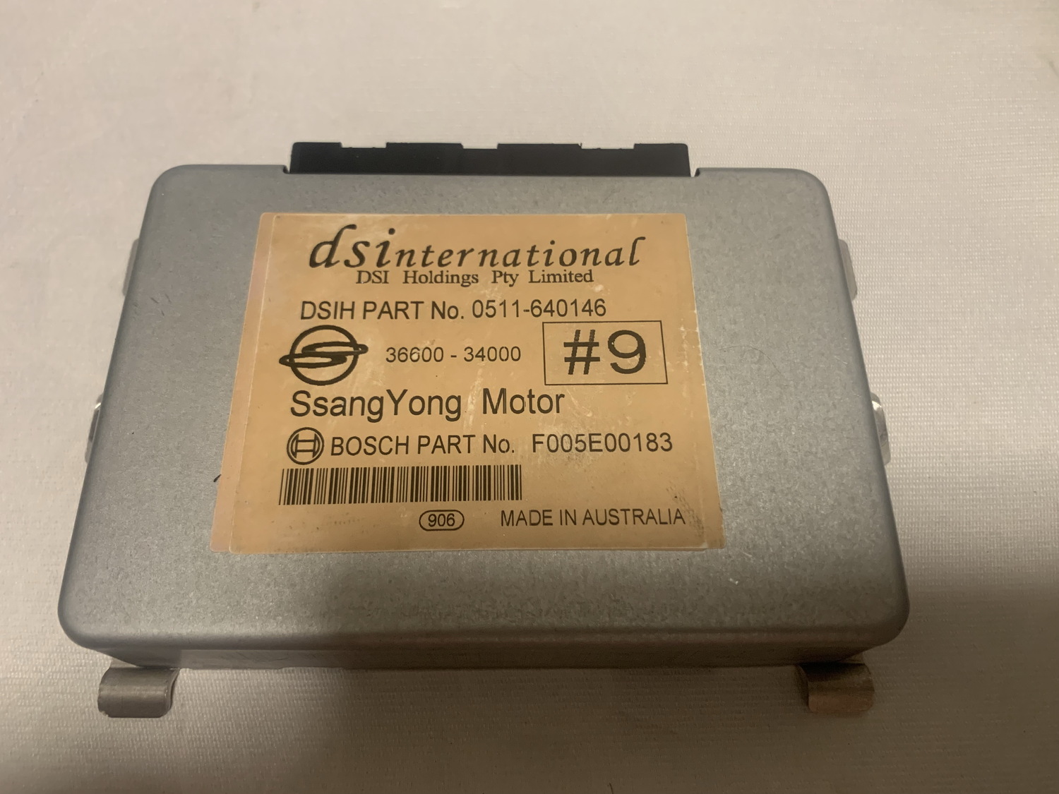 36600-34000 3660034000 ремонт ремонт блока управления акпп ssangyong actyon DSI M78 F005E00183