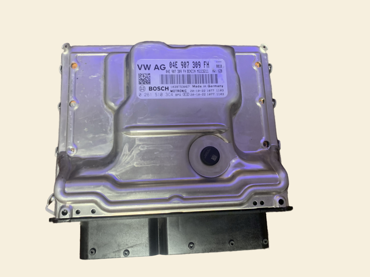 Volkswagen Golf VII ремонт диагностика эбу MG1CS211 Bosch Motronic 0261S10304 (0 261 S10 304) VW AG 04E907309FH (04E 907 309 FH) VW Golf 7