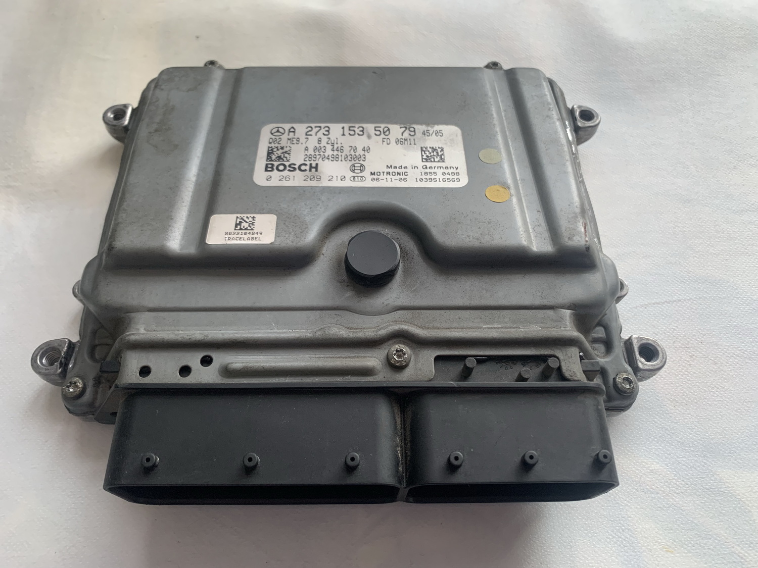 Mercedes-Benz CL 5.0 273 мотор ремонт ЭБУ A2731535079 (A 273 153 50 79) Bosch 0261209210 (0 261 209 210) FD 06M11 W216 ремонт эбу ME 9.7 ME9.7